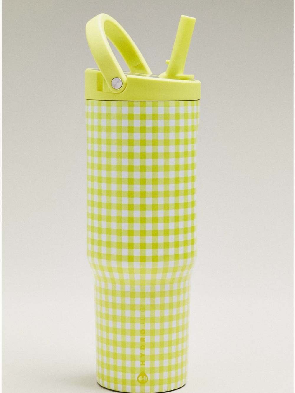 Hydrojug x Anthropologie 32 oz sport traveler - Yellow Gingham
